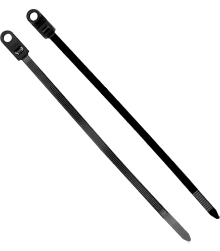 100 Kabelbinder Schwarz, 28 Cm Lang, 22,7 Kg Zugfestigkeit – Install Bay Metra BMCT11