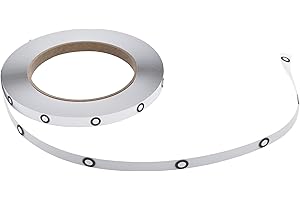 Revopoint 3D Marker Tape for 3D Scanning, 6.0 mm 3D Scanning Markers for 3D Scanners, 3D Tracking Dots Reference Point for Preventing Tracking Loss and Enhance Accuracy, 30 m Length with 725 Markers