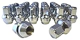 Set of 24 Eisen 14x1.5mm One-Piece Chrome OEM