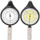WQAPVHBG Measure Map Range Finder, 3.74 x 1.77 x 0.51in Distance Measuring Instrument, Aluminum Alloy Map Measuring Meter with Plastic Housing for Camping, Hiking, Cycling