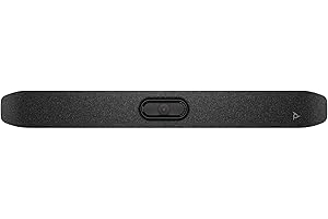 Poly Studio V12 – USB Video Bar for Small Rooms - 4K 20MP Camera, AI-Enhanced Audio, Noise Cancellation, Poly Lens Management - Microsoft Teams, Zoom & Google Meet Compatible - Thoughtfully Made