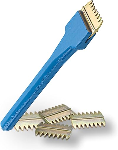 Footprint 1.5 in Scutch Chisel and Combs Set with Drop Forged Handle