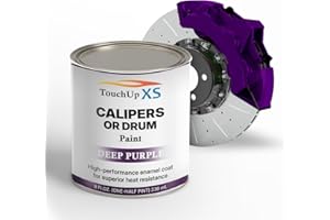 TouchupXS-High Temp Brake Calipers/Drums Enamel Coat 1K Deep Purple-Half Pint