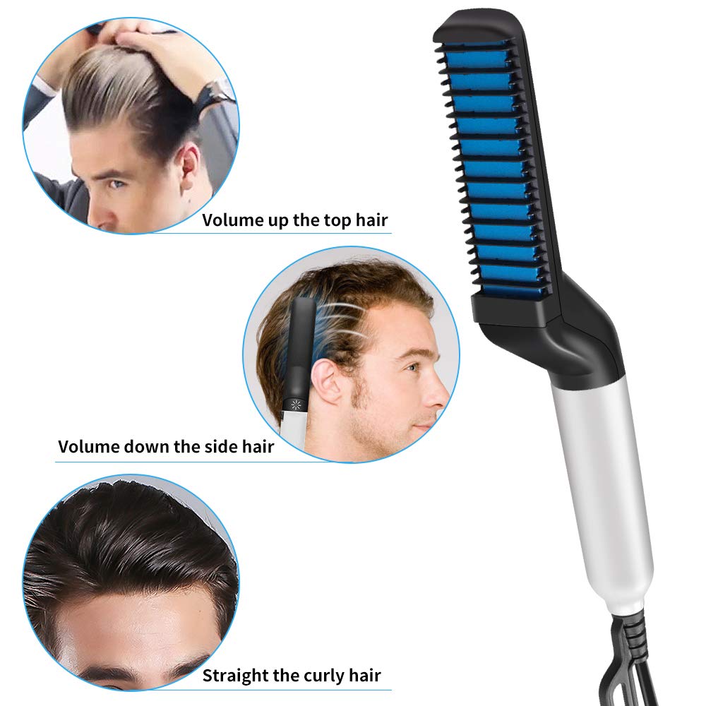 Baliya Beard Straightener Quick Beard Straightening Comb For Man