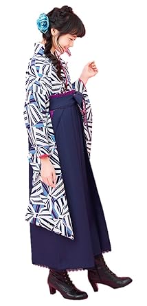 Amazon 2019年 メゾピアノ 袴セット ジュニア袴3点セット 二尺袖