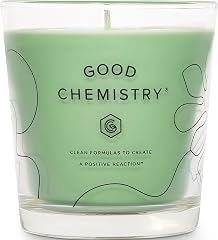 Good Chemistry, Candle Reusable Glass Sandalwood Smile 9.5 Ounce
