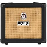 Orange Crush 12-12W 6" Guitar Amplifier and Speaker Combo, Black | 12W solid state amp with 3-band EQ and CabSim for practice, recording and silent monitoring
