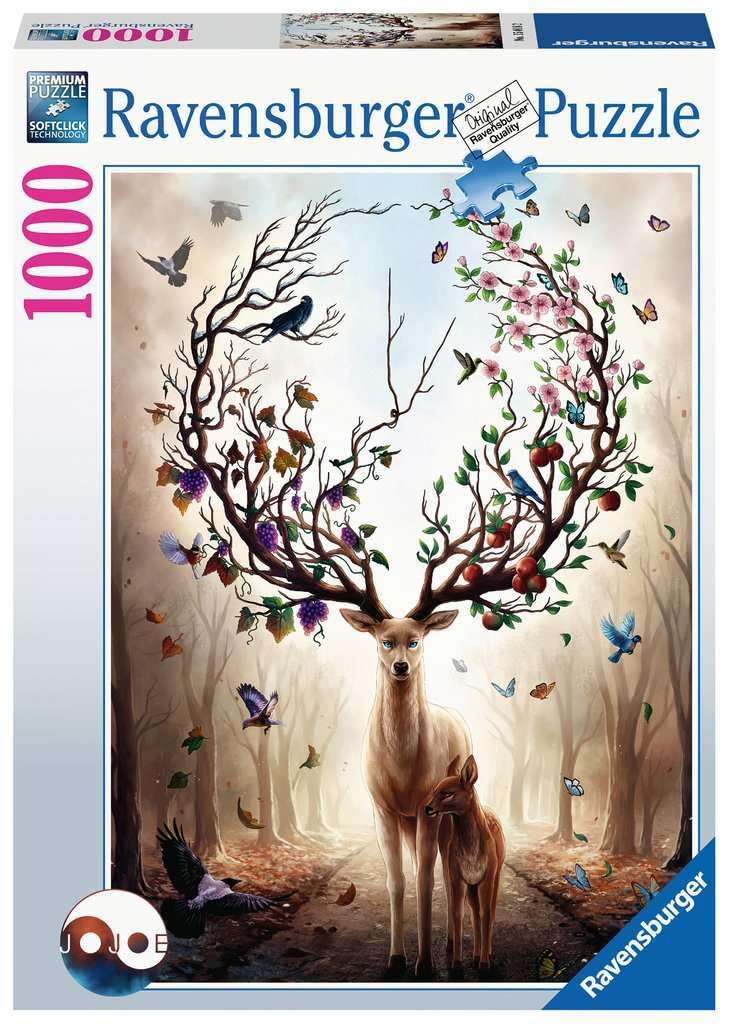 Ravensburger Fantasy Magical Deer 1000 Piece Jigsaw Puzzle for Adults and Kids Age 12 Years Up