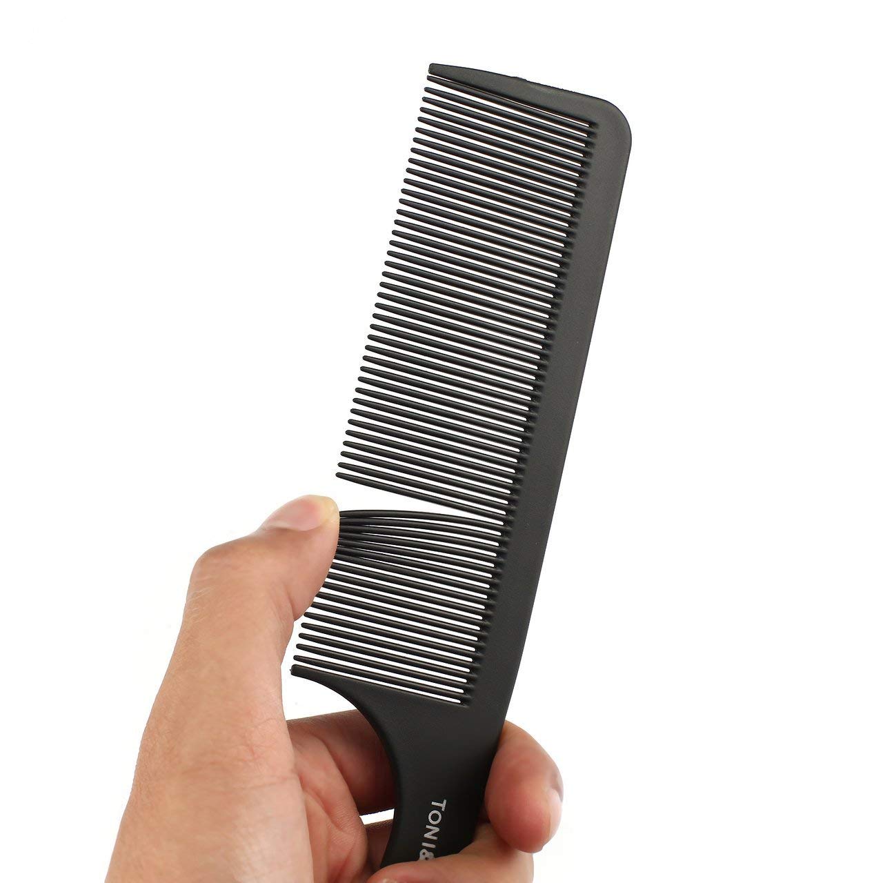 Plastic Hairdresser Tail Comb Haircut Hairdresser Hair Comb Hair Teasing Styling Comb Ideal for Parting Cutting and Back Combing, Hair Styling Appliances and Styling Accessories