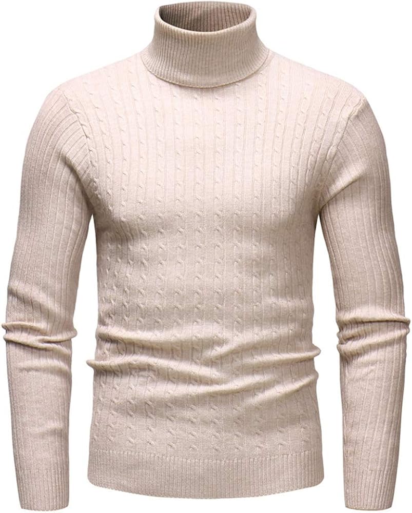 beige mens turtleneck
