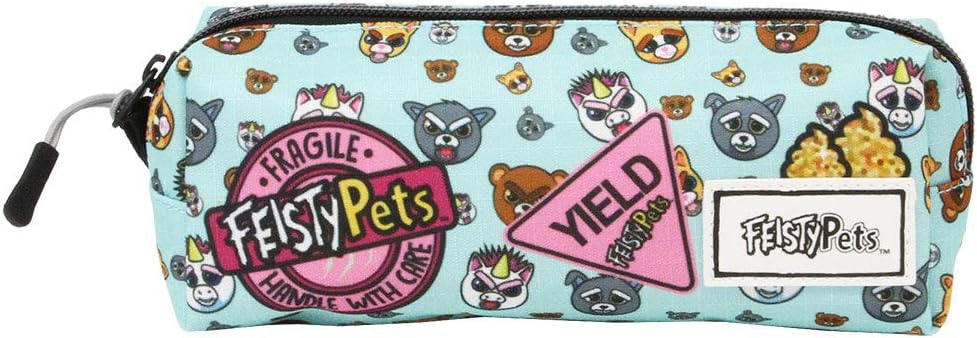 karactermania Feisty Pets Glenda Glitterpoop-Square HS Pencil Case, Multicolour - Image 3