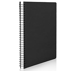 EUSOAR Spiral Notebook, A5 1pack 160 Pages