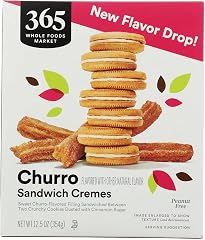 365 by Whole Foods Market Churro Cookie Sandwich Cremes, 12.5 OZ