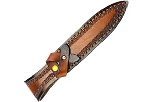 Premium Handcraft Cowhides Holder Knives Sheath with Belt Loop Outdoor Adventures Cutter Protective Carry Case Leather Cutter