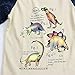 Frogwill Toddler Boys Dinosaur Long Sleeve T Shirts Top Tee, Gray, 4T