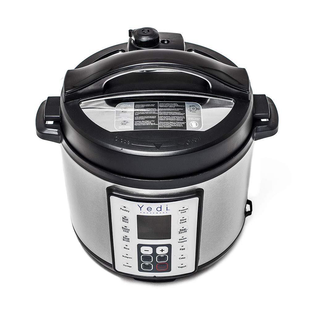 Slow Cook Rice Cooker Pressure Cook Steamer Sauté 6 Qt Egg Yogurt