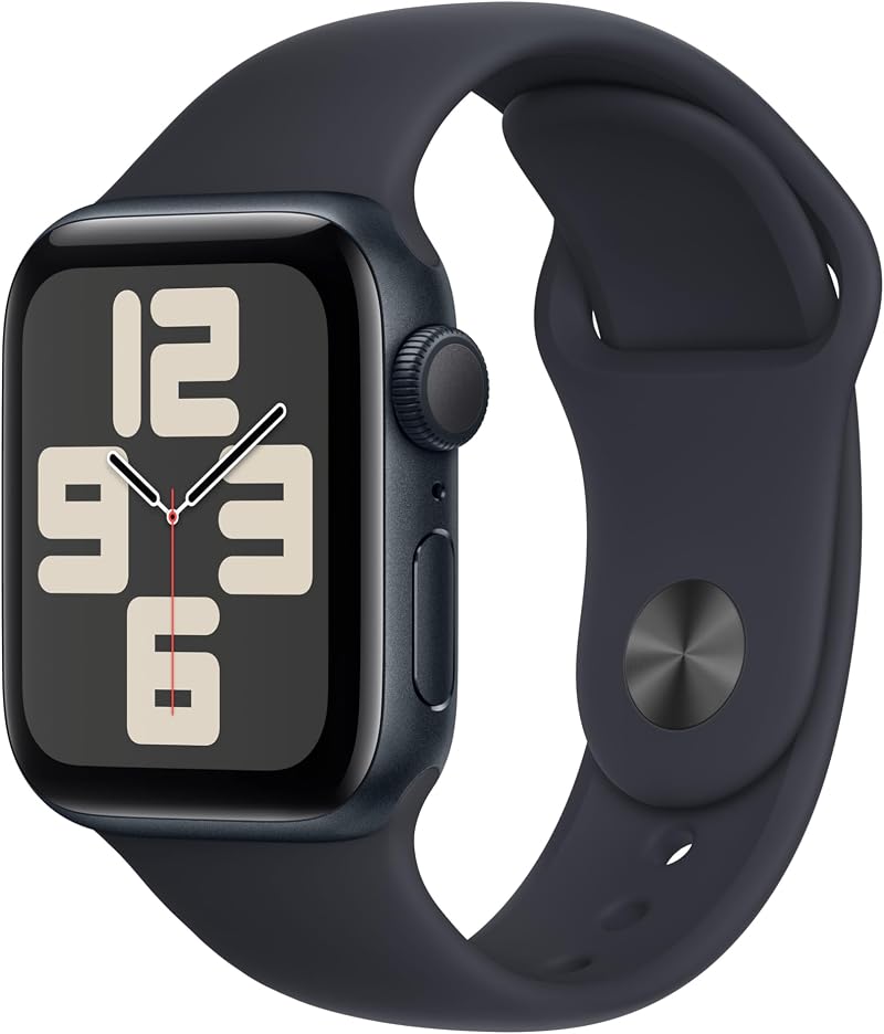 Apple Watch SE (2nd Gen, 2023) GPS 40mm Silver Aluminium Storm Blue Band