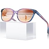 CARFIA Designer Acetate Womens Polarized Sunglasses Fit Most Face Shapes Trendy Shades UV Protection Hypoallergenic Handmade