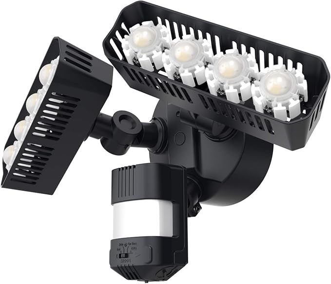 SANSI 36W D2D LED Security Motion Sensor Lights, Security Lighting