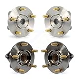 Front Rear Wheel Bearing & Hub Assembly Kit For