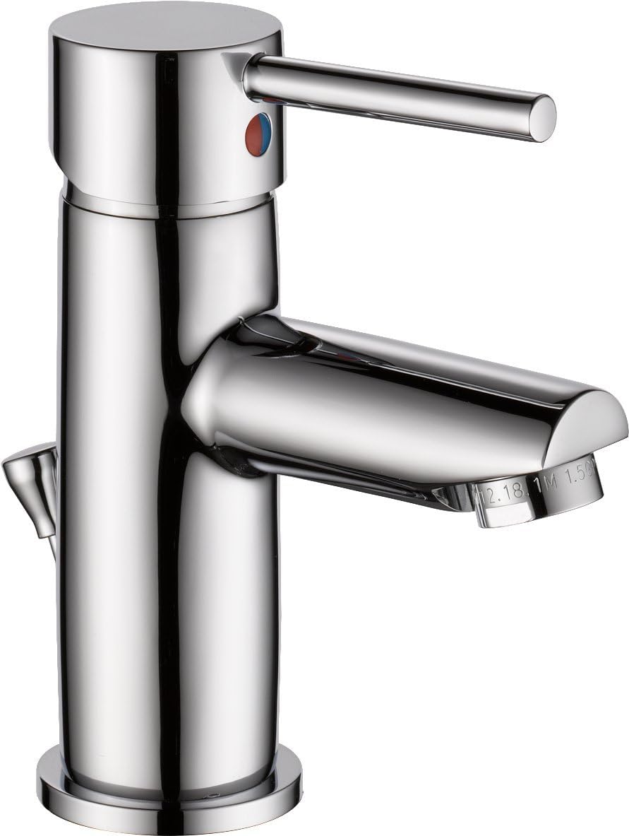 Delta Faucet Modern Single-Handle Bathroom Faucet with Drain Assembly, Chrome 559LF-PP