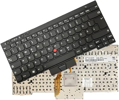Gintai German QWERTZ Keyboard NoBacklit for Lenovo ThinkPad X230 T430 T530 W530