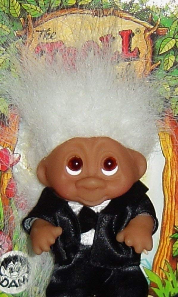 Dam Groom Troll Doll 3 Party Groom White Hair Amazon In