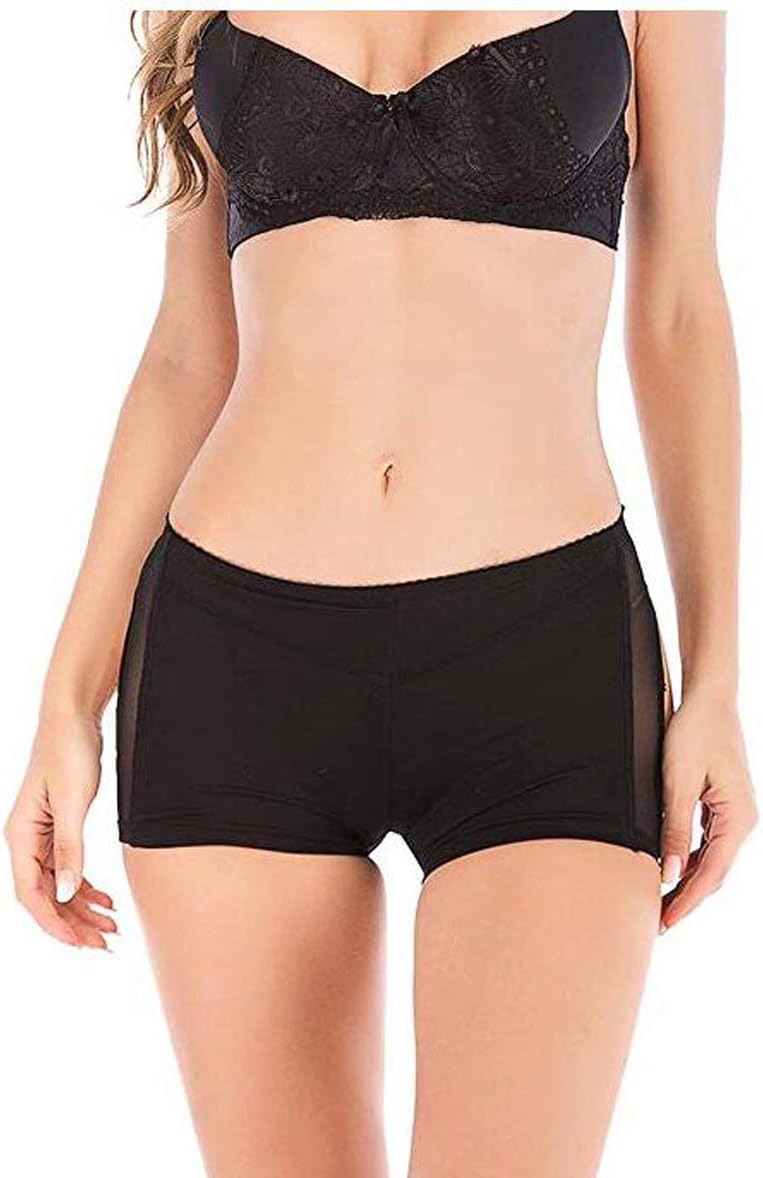 Women's Body Shaping Underwear, Women's Hips, Abdomen Shaping, Underwear, Boxer Briefs,Black,XXL