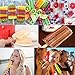 Wellood 200 Pcs Craft Sticks Ice Cream Sticks Wooden Popsicle Sticks 4-1/2