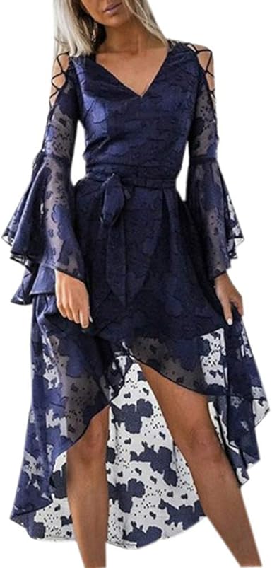 vestiti lunghi eleganti blu