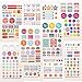 Savvy Bee - Planner Stickers, Productivity Stickers for Journals, Agenda, or Calendars, Premium Glossy Stickers, Planner Stickers and Accessories, Standard Pack of 20 Sheets (826 Stickers)