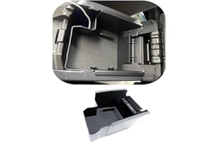 Vesul Center Console Storage Box Compatible with Ford Escape 2013 2014 2015 2016 ABS Tray Insert Armrest Organizer Glove Pallet