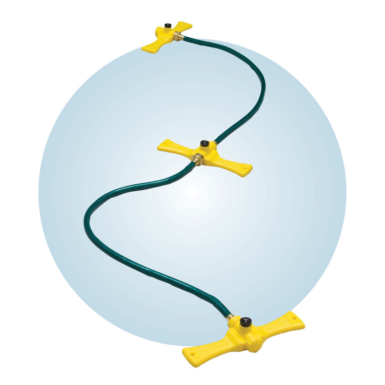 3 Sprinkler Hose Extension Flexible Watering System Lawn Garden