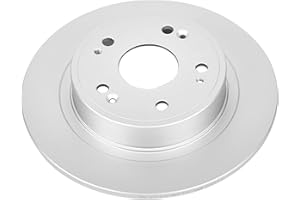 Power Stop JBR1167EVC rear Evolution Genuine Geomet® Coated Brake Rotor For Acura ILX 2016-2022, Acura TSX 2009-2014, Honda Accord 2005-2023, Honda Civic 2015, Honda HR-V 2016-2022 [Model Specific]