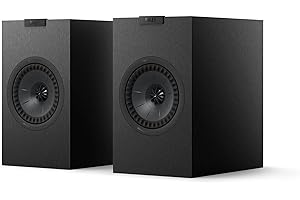 KEF Q1 Meta Bookshelf Speakers - Pair (Black)