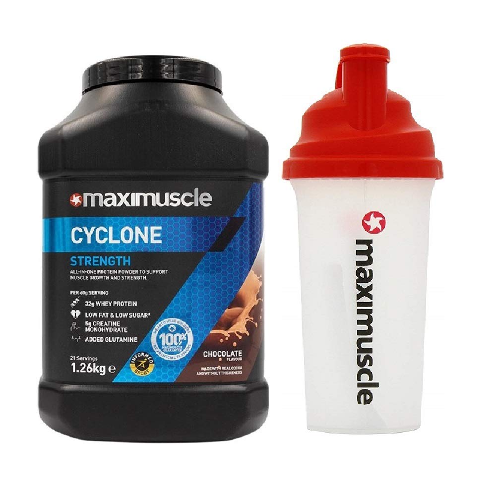 MaxiNutrition Cyclone - 1.26kg - Chocolate with Shaker