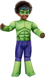 Rubies Spidey and His Amazing Friends Hulk Deluxe Toddler Costume 2-4
