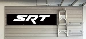 Daoops SRT Flag Hellcat Car Dodge 2X8ft Banner