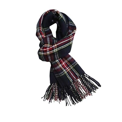 Warm Scarf Buffalo Plaid Scarf Amazon YNS Cashmere Feel Plaid
