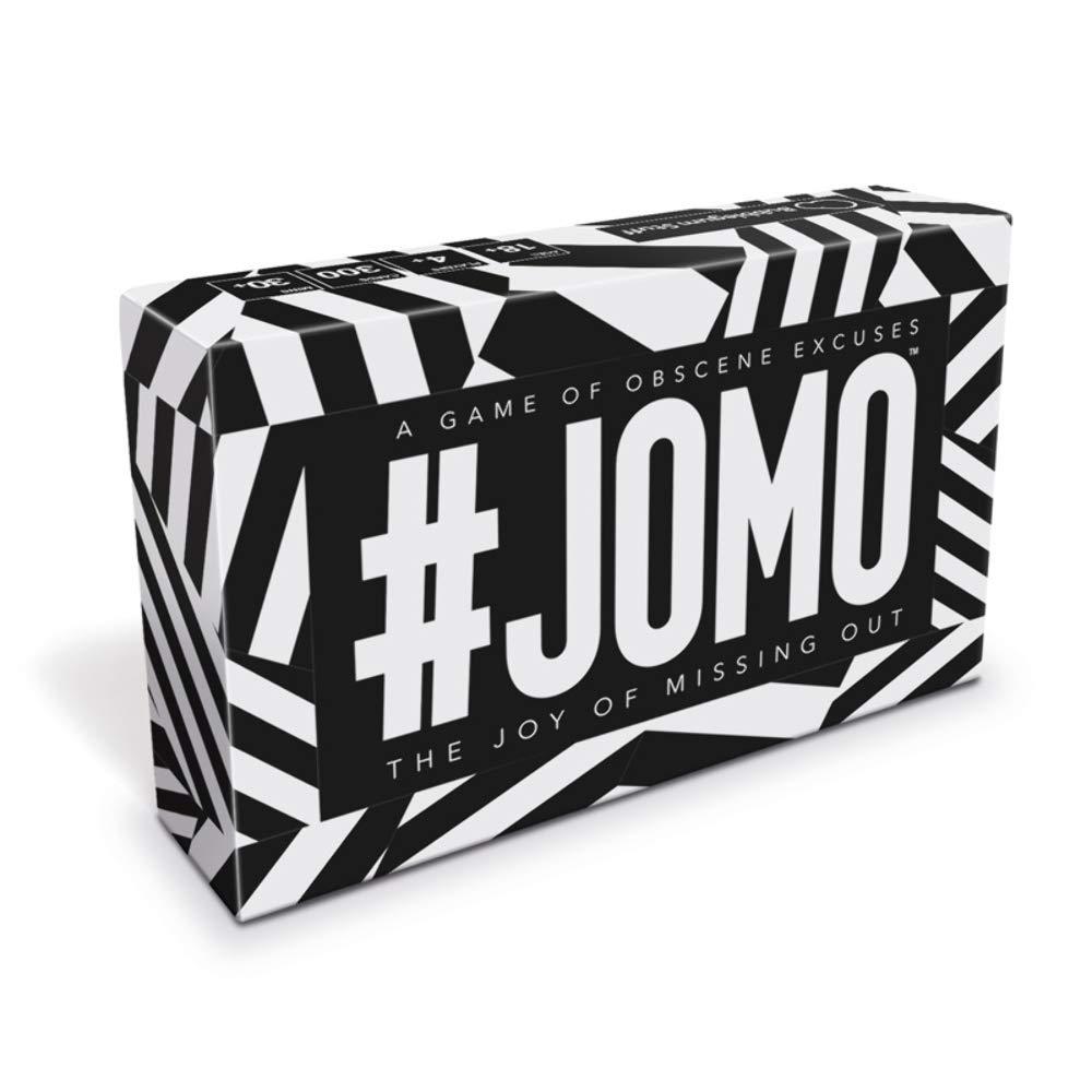 Bubblegum Stuff #JOMO Game - Joy Of Missing Out Card Game - Pick The Funniest Excuses - Hilarious Party Game for Adults - Perfect for Game Nights - Great Gift!