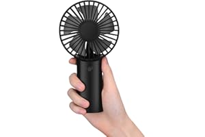 YunTuo Portable Handheld Fan, 4400mAh Battery Operated Rechargeable Personal Fan, 6-15 Hours Working Time for Outdoor Activities, Summer Gift for Men Women