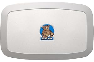 Koala Kare KB200-05 Horizontal Wall Mounted Baby Changing Station, White Granite