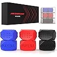 Mayena Jaw Exerciser for Men & Women | 3 Resistance Levels (6 pcs) Silicone Jawline Shaper Set | Powerful Jaw Trainer for Beginner, Intermediate & Advanced Users | Slims & Tones the Face