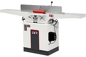 JET 8-Inch Jointer, Straight Knife Cutterhead, 2 HP, 230V 1Ph (Model JWJ-8CS)