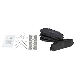 TRQ Rear Brake Pads Ceramic Compatible with