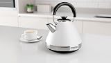 Morphy Richards Venture White Pyramid Kettle 1.5L 3kW Rapid Boil view 7