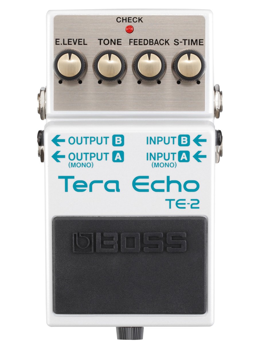 BOSS Te-2 Tera Echo Pedal with Multi-Dimensional Processing (Mdp)