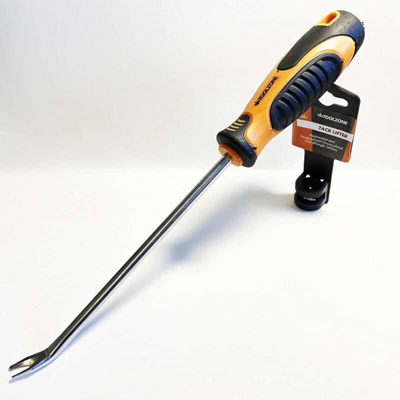 Toolzone Tack Lifter with Soft Grip Nail/Staple Pry Bar TZ ST011