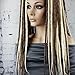 Double Ended (DE) Synthetic Backcombed Dreadlocks 22 inch - Bone Collector