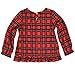 Komar Kids Little Girls' Traditional Holiday Plaid Pajama Set